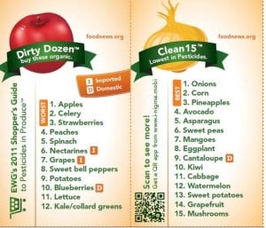 dirty dozen food chart